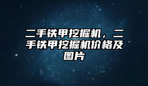 二手鐵甲挖掘機(jī)，二手鐵甲挖掘機(jī)價(jià)格及圖片