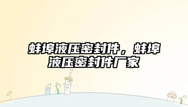 蚌埠液壓密封件，蚌埠液壓密封件廠家