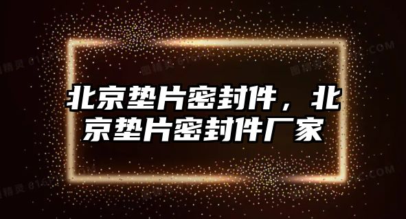 北京墊片密封件，北京墊片密封件廠家