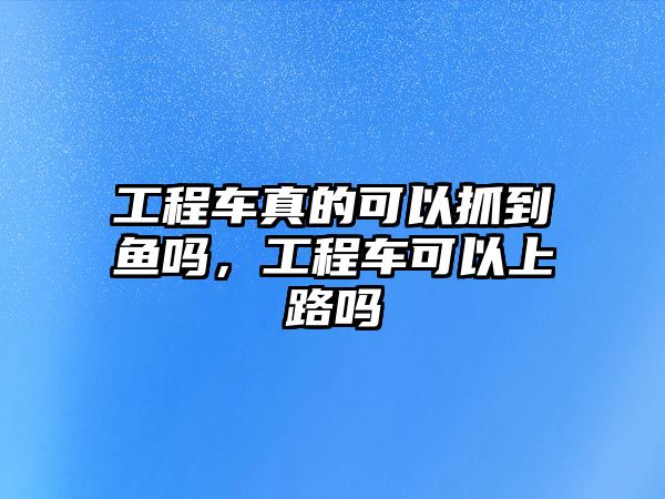 工程車真的可以抓到魚嗎，工程車可以上路嗎