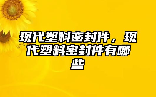 現(xiàn)代塑料密封件，現(xiàn)代塑料密封件有哪些