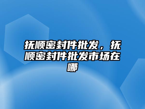 撫順密封件批發(fā)，撫順密封件批發(fā)市場在哪