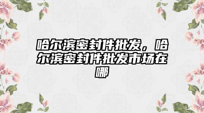 哈爾濱密封件批發(fā)，哈爾濱密封件批發(fā)市場在哪