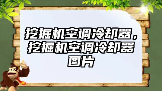 挖掘機(jī)空調(diào)冷卻器，挖掘機(jī)空調(diào)冷卻器圖片