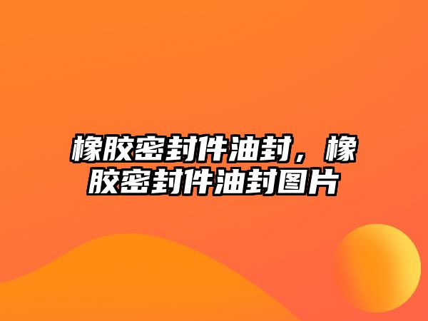 橡膠密封件油封，橡膠密封件油封圖片